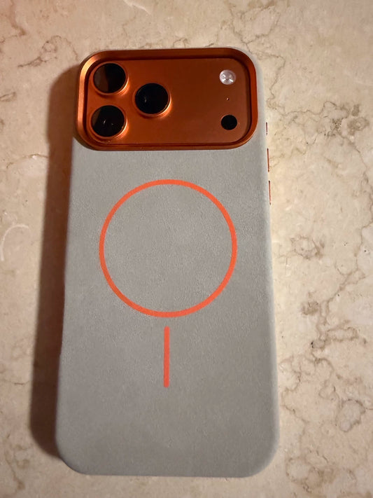 用iphone16/16pro手机壳钛灰大象皮纹苹果16promax磁吸卡包15pro高级感14防摔13磨砂12高级感16plus